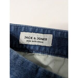 Jack & Jones Mens JC Luke Denim MD Chino Regular Fit Jogger Jeans sz 33 Blue